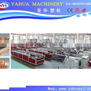Hot Sale !High Performance WPC Plastic Wood Panel/ Profile Production Line thumbnail-1