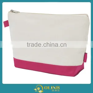 Wholesale Large Canvas Cosmetic Bag Personalized thumbnail-1