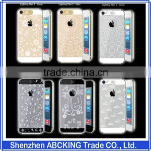 LED Light Flash TPU+PC Hybrid Phone Case for IPhone 6 Iphone 5S Light Phone Cases thumbnail-1