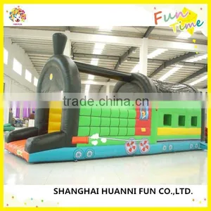 2015 Hot Sale Outdoor Commercial Inflatable Bouncer With Slide Made in China thumbnail-4
