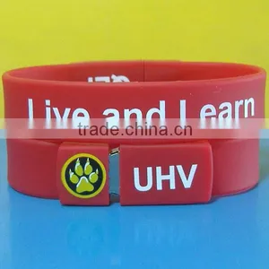 Silicone Usb, Bracelets Usb, Logo PrintingUsb thumbnail-1