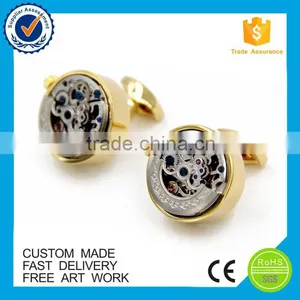 Upscale Suit Shirt Cufflinks With Custom Logo thumbnail-1