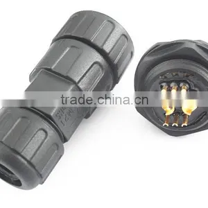 Waterproof Wire to Board 2+6 Pin Electrical Cable Connector thumbnail-2
