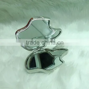 Hot Selling Apple Shape Compact Mirror/custom Apple Shape Cosmetic Mirror thumbnail-3