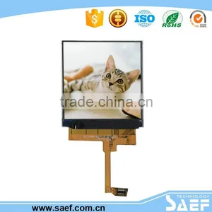 Saef 1.54 Inch 320x320 Full Viewing Angle TFT Mipi Round Lcd Module thumbnail-1