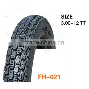 3.00-8 TUBELESS TYRE MOTORCYCLE PARTS SCOOTER TYRE thumbnail-3