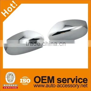 Chrome Motorcycle Rear View Mirror Covers for Sentra thumbnail-1