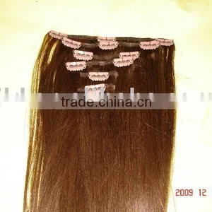 Clip on Hair/clips in Hair/clips Hair Extension/colored Hair Extension thumbnail-1