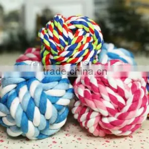Dog Rope Toy Knots Rope Dog Toy Puppy Pet Chew Durable Toys thumbnail-3