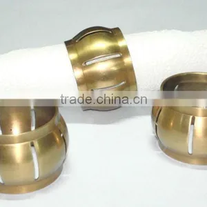 Brass Decorative Napkin Rings for Table Ware thumbnail-1