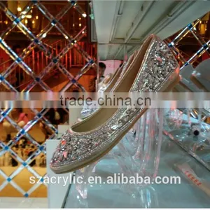 Acrylic Shoe Display Shelf thumbnail-2