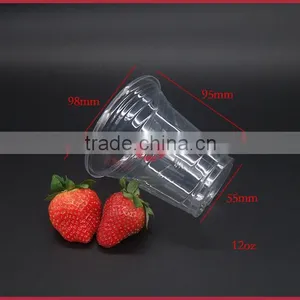 12oz High Transparent Disposable Plastic PET Cup for Cold Drink thumbnail-2