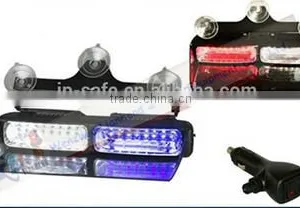 Red and Blue Led Deck Visor Strobe Lights for Police Emergency Vehicle LTDG18 thumbnail-3