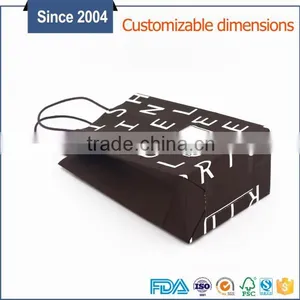 Custom Design Logo Printed Kraft Comestics Fashion Carrier Bags Gloss With Handle thumbnail-3