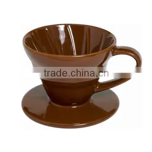 Wholesale Customized Pour Over Ceramic Coffee Dripper thumbnail-1