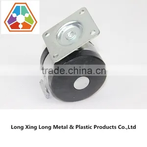 PA6 75mm Plastic Caster Wheel for Office and Furniture Supplies thumbnail-1