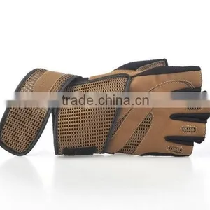 Padded Half Finger Weight Lifting Gloves thumbnail-2