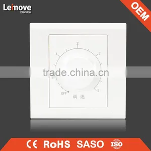 High Quality Frosted Faceplate PC White Dimmer Walll Socket thumbnail-1