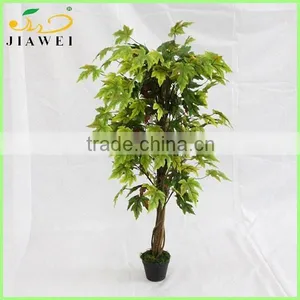 Deocrative Artificial Green Maple Trees Wood Trunk for Sale thumbnail-1