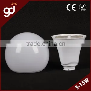 Wholesale no Color Changing 5W Plastic and Stamping Aluminum Led Housing thumbnail-2