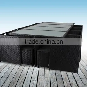 Vietnam Poly Rattan Garden Furniture CUBE Set thumbnail-5