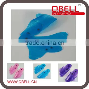 [QBELL]Transparent ,PVC Foldable Travelling Slipper thumbnail-1