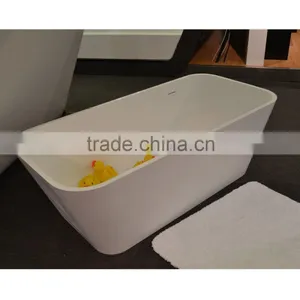 Factory Made Cheap Acrylic Bathtub With Panel for European Market thumbnail-2