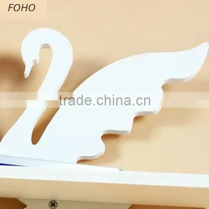 2015 Hot Sale Decorative Pure White WPC Carved Display Hollow Out Floating Shelf thumbnail-2