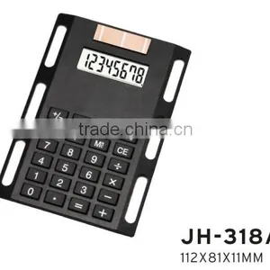 High Quality 8 Digits Solar Calculator for 6 Ring Binder thumbnail-2