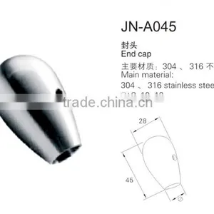 Stainless Steel Balustrade Pipe End Cap thumbnail-1