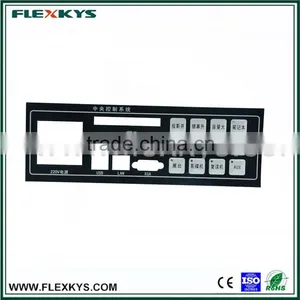 Grease Resistant Membrane Label With Glossy Surface for Central Control Equipment thumbnail-1