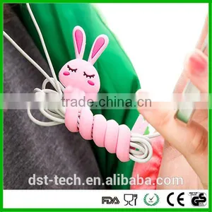 Mini Handheld Earphone Wire Wrap/Cord Keeper/Cable Winder thumbnail-3