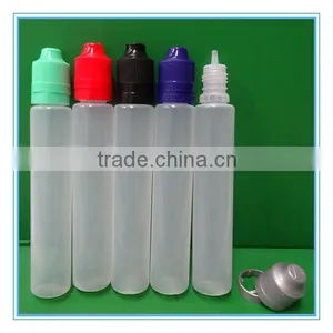 E Juice Dropper Bottle Pen Shape Long Drip Bottle 15ml 30ml With Child Proof Dripper Unicorn LDPE Eliquid Bottles thumbnail-2