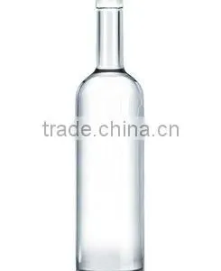 750ml Frosting Decal Glass Liquor Bottle thumbnail-1