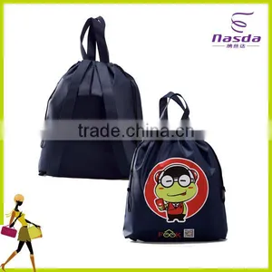 Practical Non Woven Fabric Custom Backpack Drawstring Bag thumbnail-1