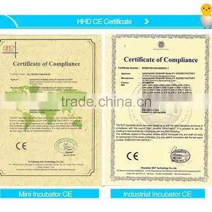 HHD Cheap CE Marked Full Automatic Egg Incubator for Sale in China EW-48 for Sale thumbnail-5