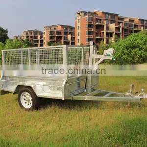 Fully Welded Winch Tipping Cage Trailer thumbnail-6