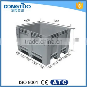 1200*1000*760 Heavy Duty Plastic Box Pallet, Pallet Boxes for Sale thumbnail-1
