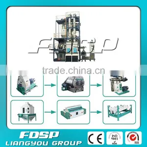 Animal Feed Engineering Machinery 1-2tph Poultry Feed and Pellet Production Plant thumbnail-5