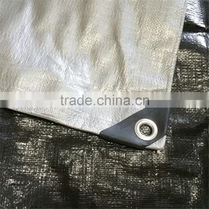 Heavy Duty Construction H.D.P.E. Black Mesh Tarp thumbnail-4