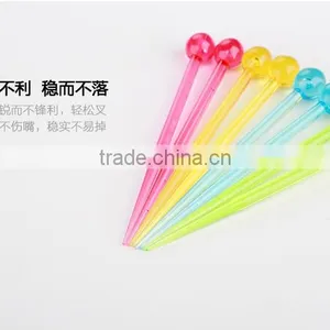 Reusable Plastic Food Fruit Dessert Cupcake Picks Set thumbnail-5