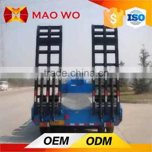 40ft Dimensions Tri-axle Low Bed Truck Trailer or High Bed Semi-trailer Truck thumbnail-2