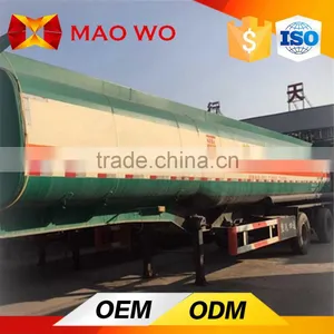 New 3 Axle 40M3 Oil Fuel Tanker Semi Trailer for Hot Sale thumbnail-1