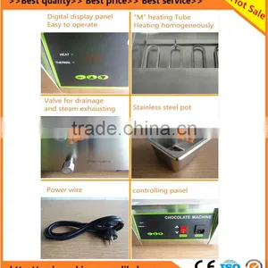 2 Pots Chocolate Melting Machine,chocolate Melter Machine on Sale thumbnail-2