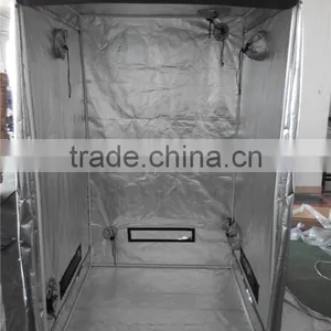 Wholesale Eco-friendly Lightproof Reflective Mylar 600D Plant Grow Room Grow Box Grow Tent Complete Kit thumbnail-4