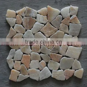 MANUFACTURER AND EXPORTERS Top Quality Cheap Price ONYX TUMBLED MOSAIC TILES COLLECTIONS thumbnail-1