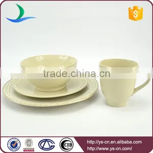 New Product Embossed Fashion Ceramic Turkish Dinnerware thumbnail-3