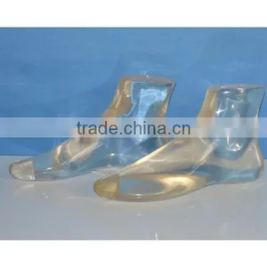 Hot Sale Transparent Fiberglass Foot Mannequin for Display thumbnail-1