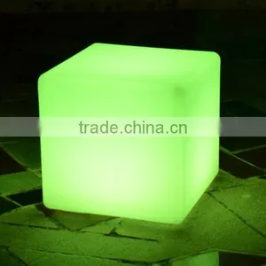 50cm Large Size RGB Outdoor LED Cubic Sofa thumbnail-1