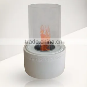 White Stone Fireplace ,Kamin Fireplace ,composite Stone Fireplaces thumbnail-2